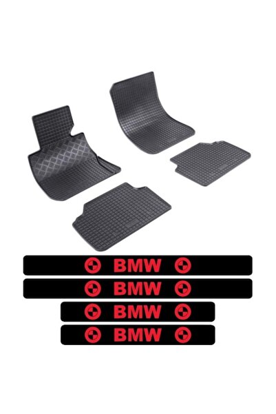 Rigum Covorașe BMW Seria 3 E90, Sedan (03.2005-12.2011) cu 4 autocolante de p...