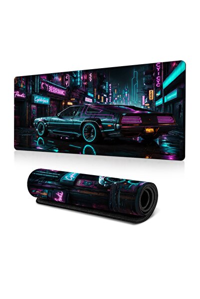 MouseX ماوس باد سايبر بانك 900x400 مقاومة للسوائل وطباعة عالية الجودة
