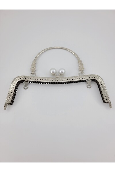 Hobimos Metal Çanta Sapı - Çanta Bursu- Çanta Yapım Klipsi