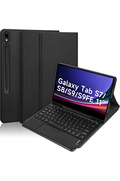 HYX Universal 11-inch Keyboard Case for Samsung Galaxy Tab S7/S8/S9/S9 FE - Magnetic Detachable
