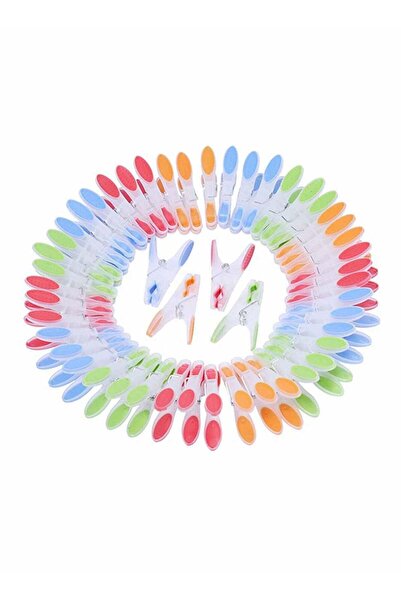 Generic Clothes Pegs 48 pcs Drying Strong Clips Laundry Home Windproof Pin Extra Large Non-slip Erg