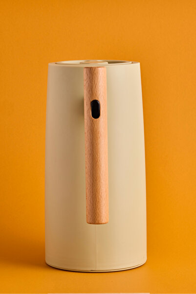 Perotti Begonia Nordic Bambu Saplı Cam Vakumlu Termos 1000 ml Yeşil