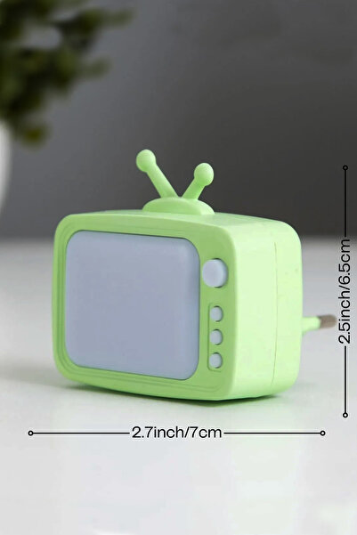 tusah Gece Lambası Çoçuklar İçin Beyaz Gün Işıgı Ayrı Ayrı PT-284 220 V