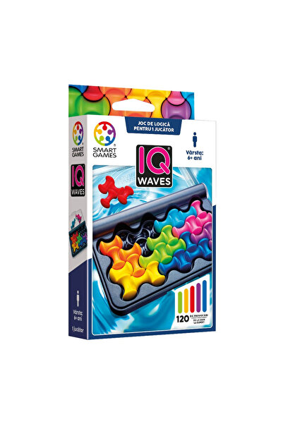 Smart Games IQ Waves Logic game with 120 challenges