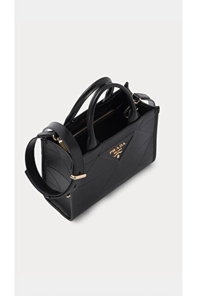 Prada Sport Leather Bag with Metal Logo