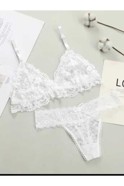 Butik Dantelli Sütyen Külot Takımı