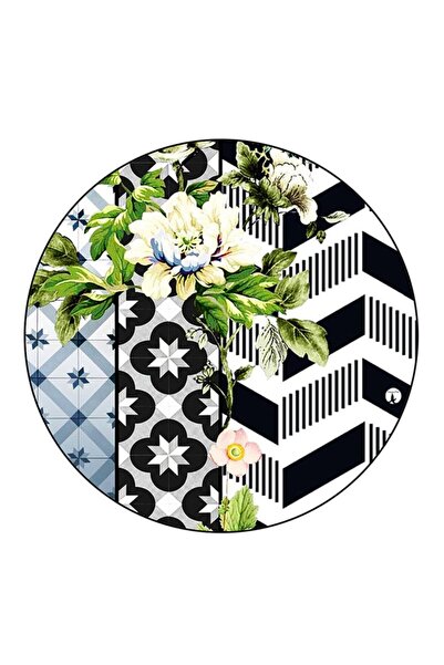 Generic RKN Flowers Printed Fridge Magnet Multicolour