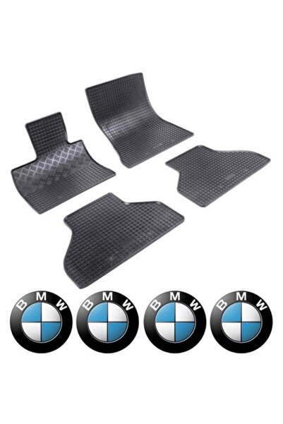 Rigum Set covorașe BMW X5 E70 SUV 04.2007 - 09.2013 și 4 autocolante rotunde