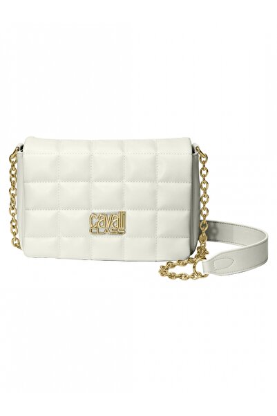 Cavalli Class Geantă Crossbody Off White pentru femei CCHB01192400