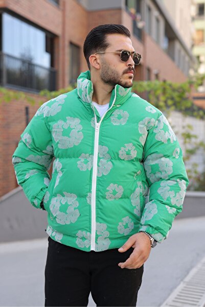 MODAEMAS Patterned Men's Coat