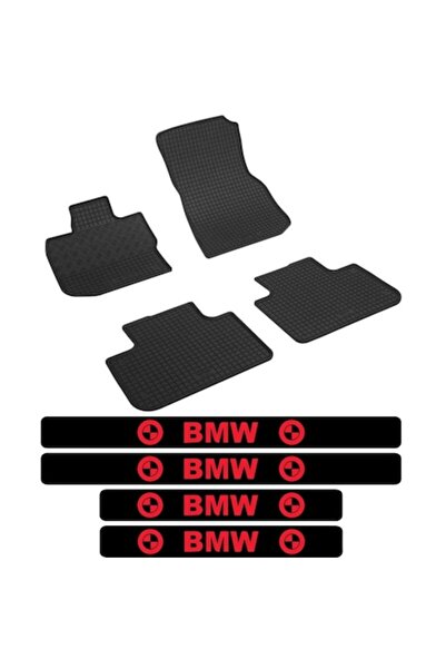 Rigum Covorașe din cauciuc pentru BMW X3 G01 (din 11.2017) cu 4 autocolante d...