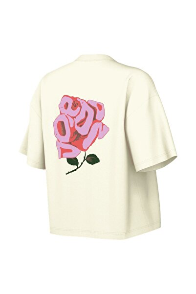 Nike Tricou W J SS GF GFX TEE ROSE