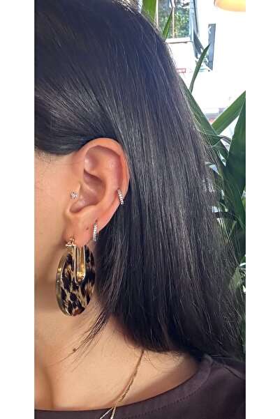 Miniella Leopar Küpe