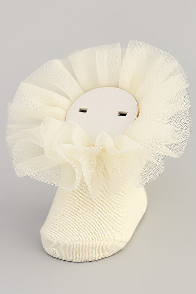 BEYAZ BEBE جوارب توتو للطفلة