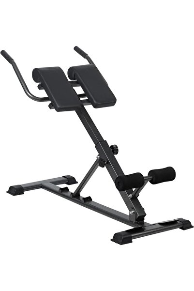 LinJie كرسي روماني - مقعد أوزان متعدد الوظائف قابل للطي وقابل للتعديل للظهر والبطن والقوة