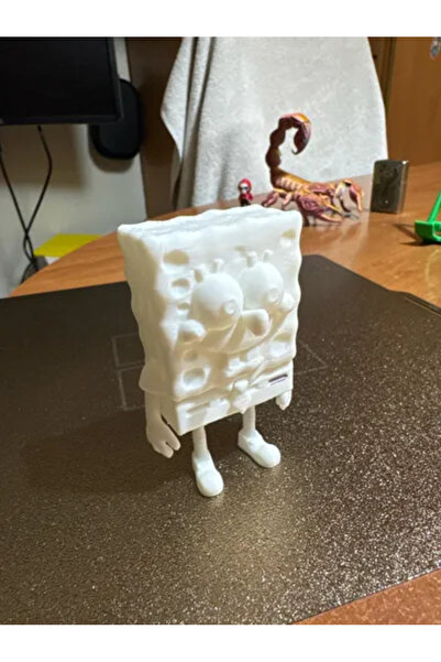 HasFar Tech شخصية سبونج بوب للرسم بنفسك |   منتج هوايات وديكورات غير مطلي