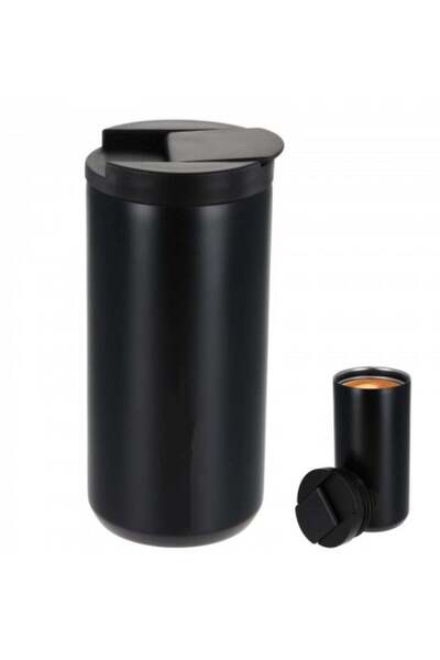 Generic 400ml Insulated Travel Mug, Stainless Steel Coffee Tumbler with Lid, Double-Walled, Leakproof for H