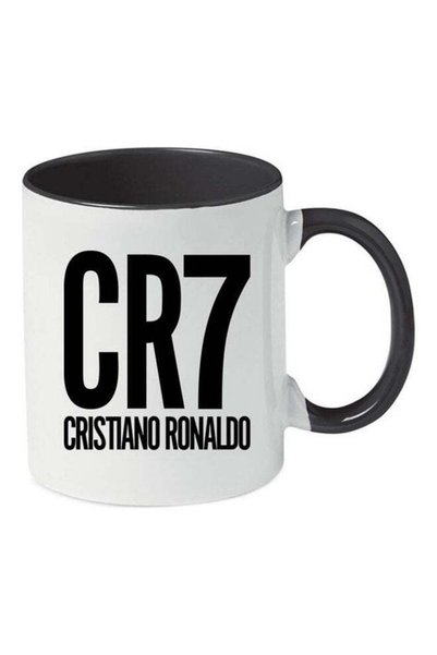 Generic CR7 Cristiano Ronaldo Printed Mug Black