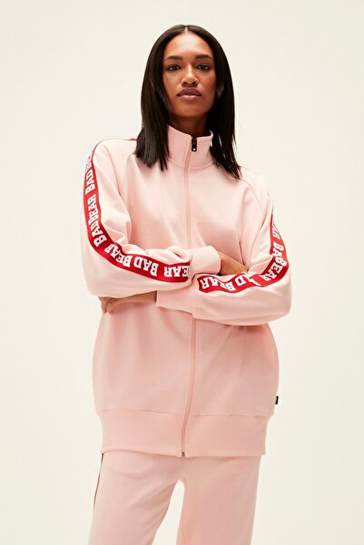 Bad Bear 22.04.12.002-C39 Trainer Full Zip Women's Sweatshirt Pink