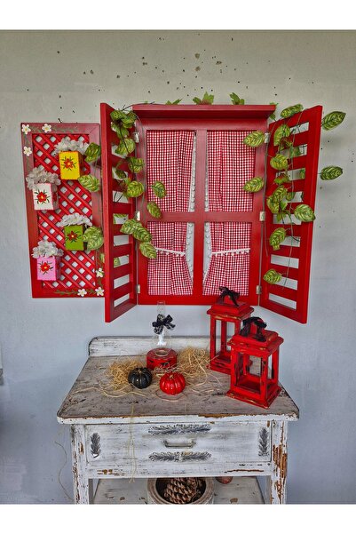 buraxe Tam set balkon dekorasyonu,el yapımı, pencere+pano+fener set,kişiselle...