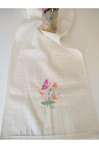 denizli hatırası Runner Buldan Monica din țesătură autentică brodată 40x145 cm