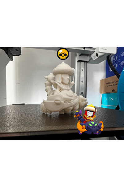 HasFar Tech شخصية تشاك سكوربيون من لعبة براول ستارز قابلة للتلوين |   منتج هو...