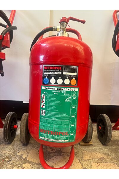 METROPOL 25 KG LITYUM PLUS ELEKTRIKLI ARAÇ YANGIN SÖNDÜRÜCÜ DÖRT YIL GARANTILI