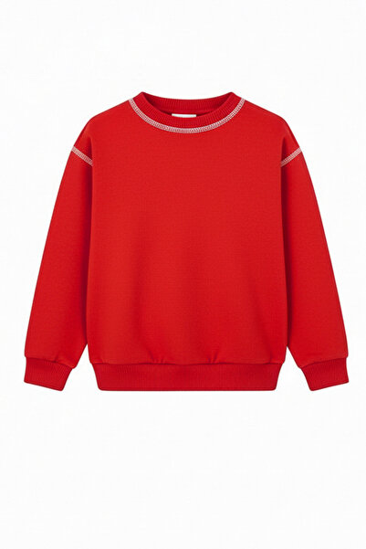 Colorinas Minky Baby 3 Thread Sweatshirt Basic Crew Neck Karyoka Stitched