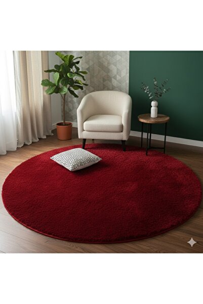 Truva Grup Fluffy Indoor Rug, Red – Soft, Elegant and Easy to Maintain