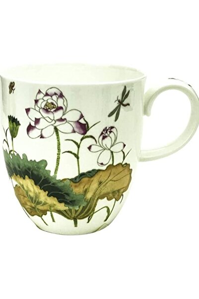 Generic Tealand Microwavable Porcelain Coffee Mug Lotus (0.35L)
