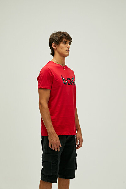 Bad Bear 22.01.07.014-C54 Bad Men's T-Shirt Red