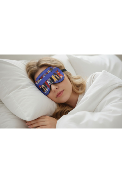 MORMAVİ قناع نوم قابل للغسل |   شريط علاجي للاسترخاء العيني ومضاد للضوء |   غطاء العين لليوغا