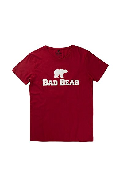 Bad Bear 19.01.07.002.OS-C65 تي شيرت رجالي من Tee Os باللون الأحمر