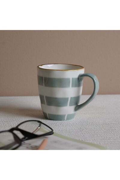 Generic DANUBE HOME Akesha Mug 350 Ml Fine Porcelain Stylish Coffee Mug and Saucer Elegant Tableware For Ho