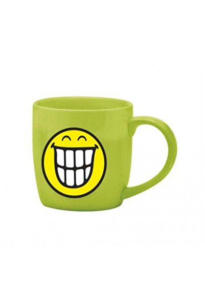 Generic Zak Designs Smily Face Tea Cup Green/Yellow