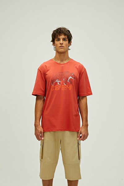 Bad Bear 22.01.07.050-C109 Digibear Men's T-Shirt Multi-Colored