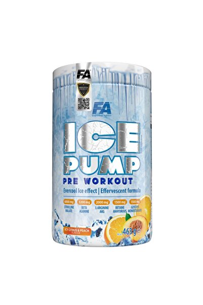 Fa Nutrition Ice Pump Pre Workout Citrus Peach Aroması 463 gr