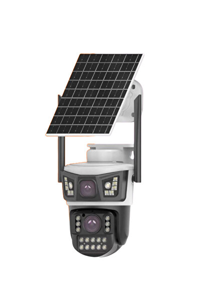AVENİR Av-S425 2 Kameralı 4G Sim Kartlı AOV(Sürekli Kayıt) 6Mp Solar Panelli Kamera KRN TEKNOLOJİ