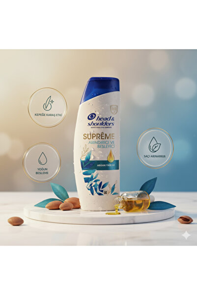 şiş kozmetik Head & Shoulders Supreme Arınındırıcı Ve Besleyici 300ml