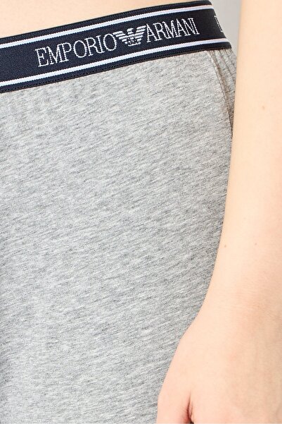 Emporio Armani Women Brand Logo Pull On Leggings, Grey