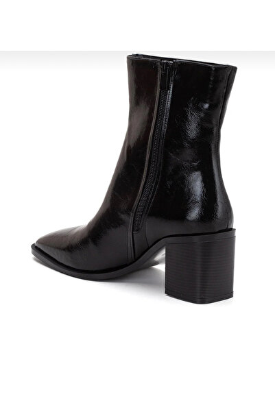 LUCİBELLA Kare Burun Topuklu Bot