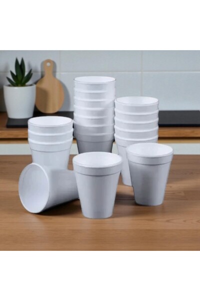 Termokap Kullan At Köpük Bardak 150 cc Küçük Boy 40 Adet