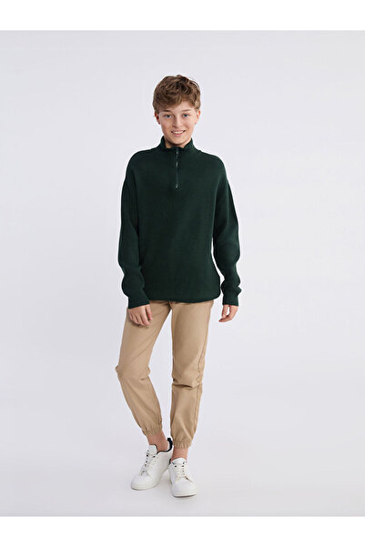 LC Waikiki Mock Neck Boy's Knitwear Sweater