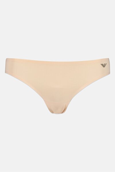 Emporio Armani Women Solid Pull On Panty, Nude