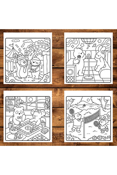 Legendary Gifts Painting book, 40 illustrations Cozy Date - Volume I