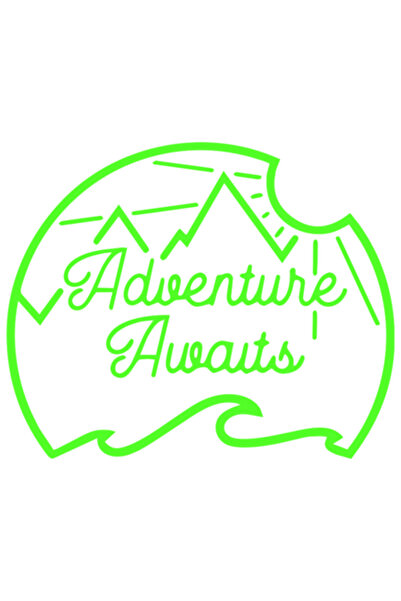 Oracal Sticker auto ''Adventure'', 15x15 cm, verde