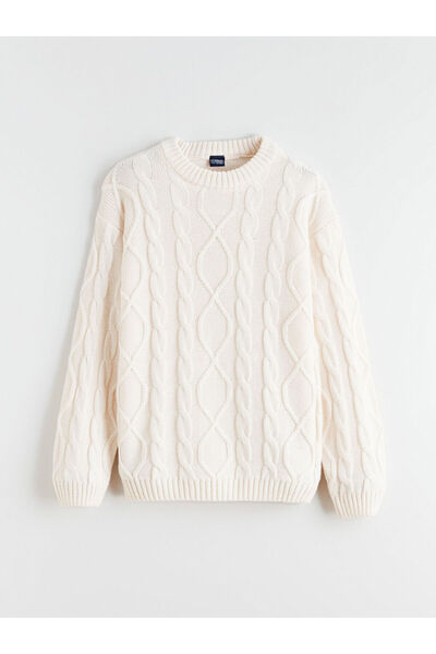 LC Waikiki Crew Neck Boy Knitwear Sweater