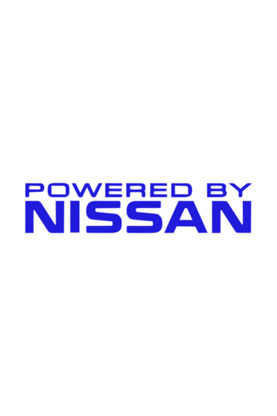 Oracal Αυτοκόλλητο αυτοκινήτου ''Powered by Nissan'', 20 εκ., Μπλε