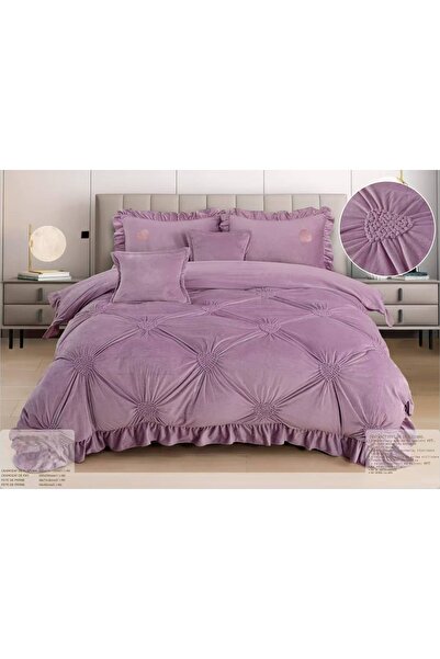CHIRASO CHIRASO Bedding, Plush Velvet, Classic Sheet 220x240cm, Duvet Cover 200x230+12cm, 4 Pillowcases