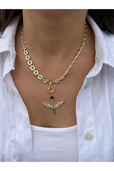 nunu takı Anka Kuşu Kolye